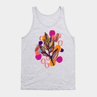 confetti & leaves Tank Top